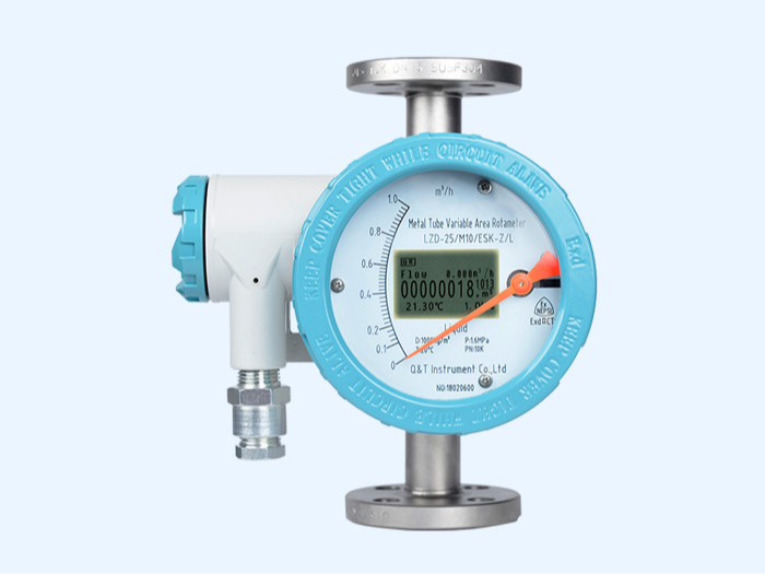 液晶显示金属管浮子流量计 液晶显示金属管浮子流量计